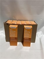 box with 14 Pain Relieving Cream + Turmeric