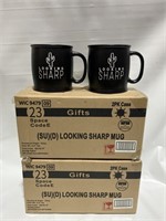 Set of 3-boxes with two Looking Sharp cups