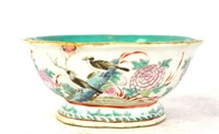 Chinese Famille Rose Lobed Bowl