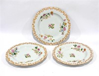 Three Chinese Export Plates