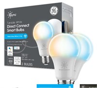 $20.00 GE Cync Smart LED Light Bulbs, 60 Watt,