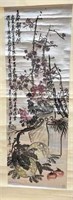 Chinese Painting Scroll of Plum Tree