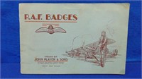 R A F Badges Booklet Issued By John Player & Sons