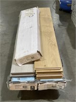 LOT OF ASSORTED FLOORING PLANKS, SEE PICTURES FOR