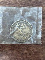 Vtg N.A.H.C. COLLECTORS MEDALLION - WHITETAIL DEER