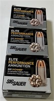 60 QTY SIG SAUER 9MM V-CROWN 115/147GR AMMO