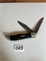 Huge 1970 Case Knife Hunter 2 Blade