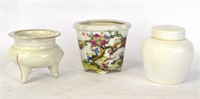 Three Pcs Chinese Porcelains