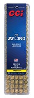 CCI 0038 Specialty CB Subsonic 22 Long 29 gr Lead