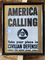 Civilian Defense Recruiting Poster