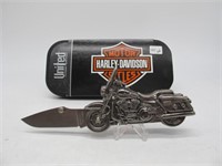 HARLEY DAVIDSON COLLECTORS MOTORCYCLE KNIFE