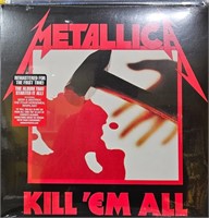 Metallica-Kill 'Em All LP Record (SEALED)