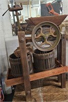 1800s Double Sided Cider Press 42 in. Tall