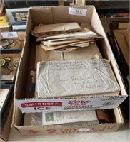 2 Flats of Correspondence WWII Letters