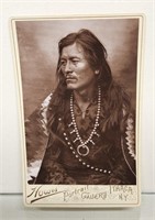 Reproduction Indian Photo Card