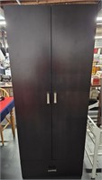Large Black Standing Wardrobe/Stoarge Cabinet