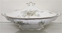 1900s Chinese Serving Bowl 11 1/2 in.W