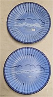 Lot Of 2 Stangl Pottery Plates 7 1/2 in.W