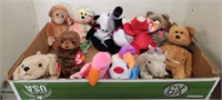 Box lot Of 12 Beanie Babies