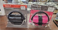 Lot Of 2 Champions Black & Pink Passive Ear Muffs