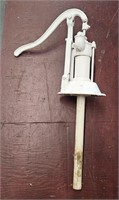 Antique White Painted Well Water Pump