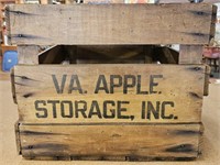 VA, Apple Storage, INC Wooden Crate 18x15x12