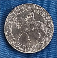 1977 Elizabeth ll DG.REG FD Coin