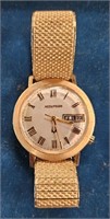 24 Karat Gold Filled Accutron Watch