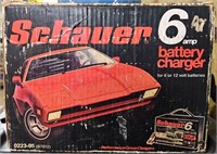 Schauer 6 Amp Battery Charger In Open Box