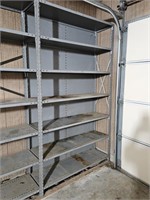 Metal Shelf Unit. 48 X 12 X 85"