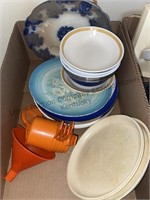 Plates, bowls, measuring cups and more