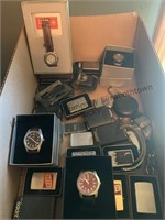 Zippo lighters, watches, and more