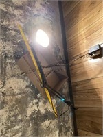 Articulating mounted work light
