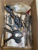 Brushes, clamps and files