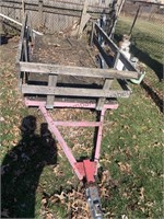 Homemade trailer 2” hitch. Approximately 8 1/2