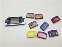 Portable Sega Genisis Game Player W/Leap Frog Game