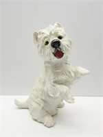 Plastic Dog Statue 12"T