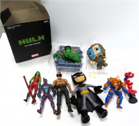 Funk Pop, Hulk and Assorted Action Figures