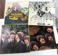 Four (4) The Beatles Albums