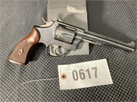 SMITH AND WESSON 6 SHOT REVOLVER, 22 LONG RIFLE SN