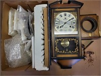 Various Clocks And Parts