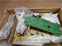 Box Of Electrical Boards And Parts