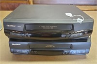 2 Quasar VHS Players