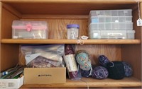 Beads And Yarn Lot