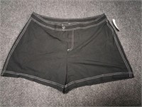 NWT St John's Bay women's swim shorts size XL