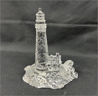 Lenox Crystal Lighthouse Sculpture 8" Tall
