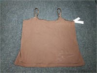 NWT a new approach brown camisole top size 2XL