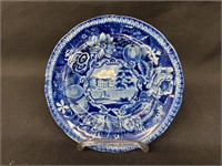 Antique Flo Blue 5.5" Plate (As Is)