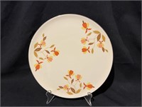 Hall Jewel T Autumn Leaf Cake Plate 9 3/8"