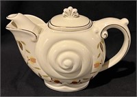 Hall Jewel T Autumn Leaf Nautilus Tea Pot 1996